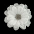 FR191102-White Satin Flower Pin