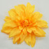 FR101125-Yellow Silk Fabric Flower Pin
