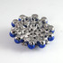 Royal Blue Pearl Brooch-BH6109