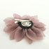 FR177206-Mauve Chiffon Flower with Center Pearl