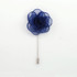 MP2122-Navy Blue Nylon Lapel Pin