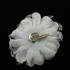 FR192084-White Organza Lace Flower