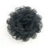 FR192089-Black Organza Lace Flower