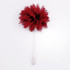 MP2135- Burgundy Flimsy Petal  Lapel Pin