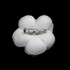 FR193021-Small Fabric Flower with pearls