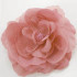 Large Satin Flower Brooch Pin