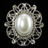 Scarf Pearl Brooch - 9393