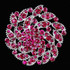 Rhinestone Brooches-BH9363RS