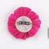 FR990130-Small Fabric Flower with Rhinestone Button