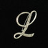 Initial Brooch-L