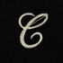 Initial Brooch-C