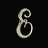 Initial Brooch-E