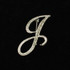 Initial Brooch-J