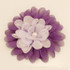 FR193033-Two Tone Chiffon Fabric Flower
