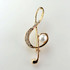 Music Note Brooch - BH9825