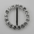Round Crystal Buckle