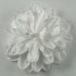 FR10042B-White Fabric Flower Pin