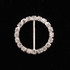 Round Crystal Buckle