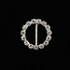 Small Round Crystal Buckle