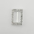 Rectangle Crystal Buckle