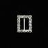 Rectangle Crystal Buckle -BK1009