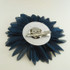 FR193054-Deep Blue Chiffon Flower