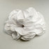 FR193063-White color Chiffon Fabric Flower