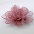 FR194105-Polyester Fabric Flower-Purple