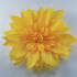 FR101125SP-Yellow Satin Fabric Flower Pin