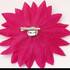 FR101123SP-Satin Fabric Fuchsia Flower Pin