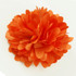 FR191009-Orange Satin Flower Pin