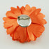 FR191009-Orange Satin Flower Pin