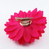 FR106363-Fuchsia Cloth Flower Pin