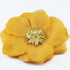 FR142345-Large Gold Flower with Center Brooch