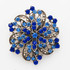 Navy Blue Brooch-BH9457-B