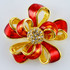 Red Ribbon Brooch
