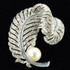 Leaf brooch
