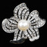 Floral brooches