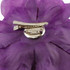 FR106505-Purple Organza Flower Pin