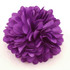 FR191006- Purple Satin Flower Pin