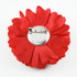FR191004-Red Satin Flower Pin