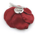 Burgundy Flower Pin