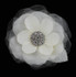 Fabric Flower Pin