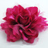 Large Burgundy Flower Brooch