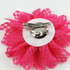 FR192040-Fuchsia Lace Flower Pin