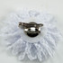 FR192041-White Lace Flower Pin