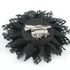 FR192047-Black Lace Flower Pin