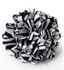 FR193001-Black White stripe flower
