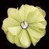 Artificial flower pin brooch