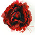 Artificial flower pin brooch